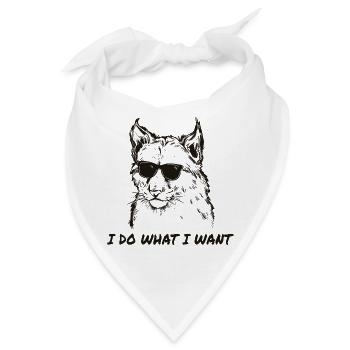 Luchs - Bandana - Weiß - Vorne