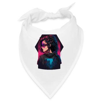 Science Fiction Lady das ausgezeichnete Geschenk für - Bandana - Weiß - Vorne
