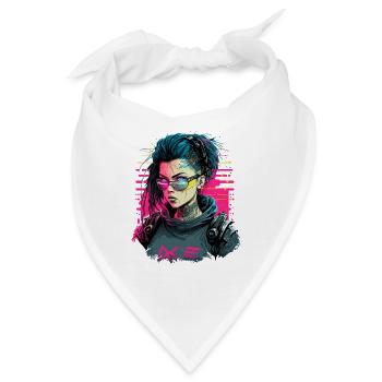 Science Fiction Girl das einfache Geburtstagsgeschenk für - Bandana - Weiß - Vorne