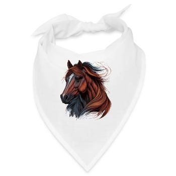Hengst - Bandana - Weiß - Vorne