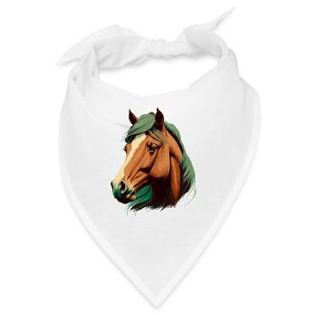 Schöne Stute - Bandana - Weiß - Vorne