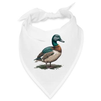 Entenfreund - Bandana - Weiß - Vorne