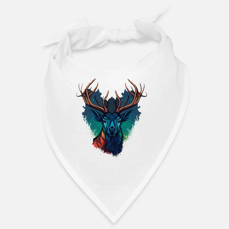 Tête colorée Bandana