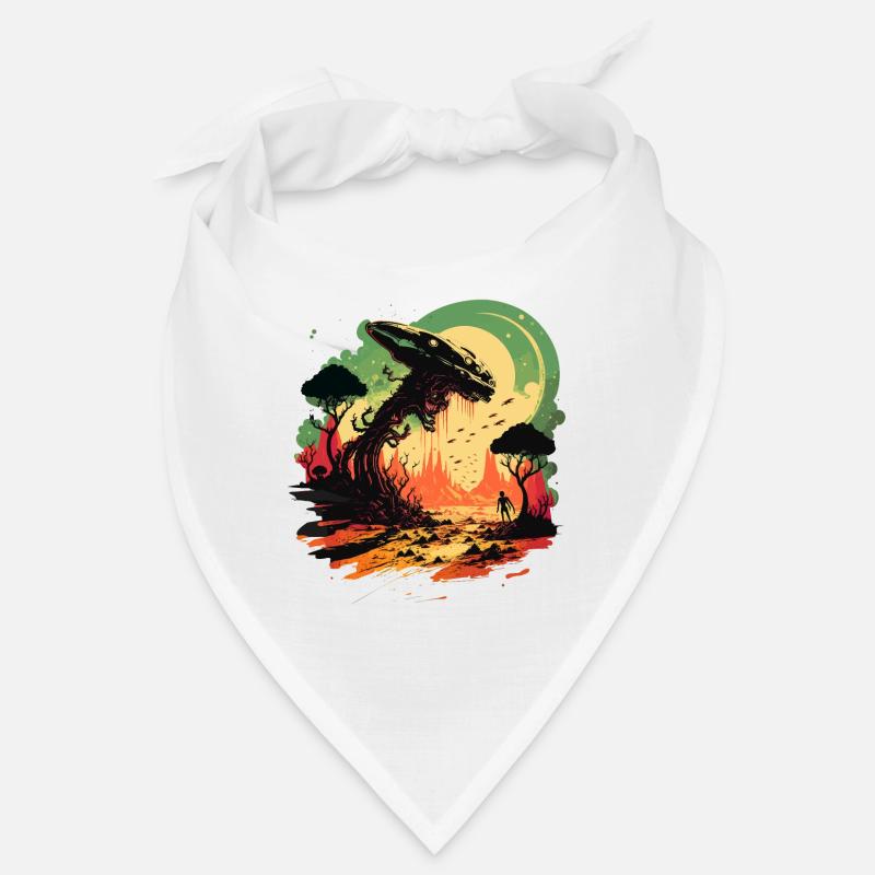 Illustration du monde extraterrestre Bandana