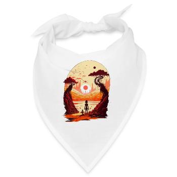 Science-Fiction - Bandana - Weiß - Vorne