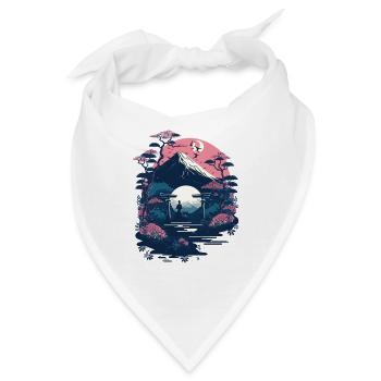 Aisan Kunstwerk - Bandana - Weiß - Vorne