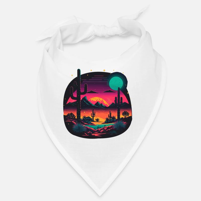 Neon Desert Bandana