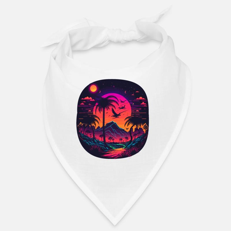 Synthwave Bandana