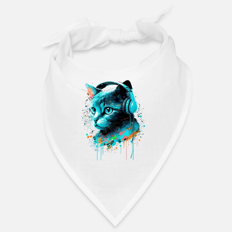 Disco Katze Bandana
