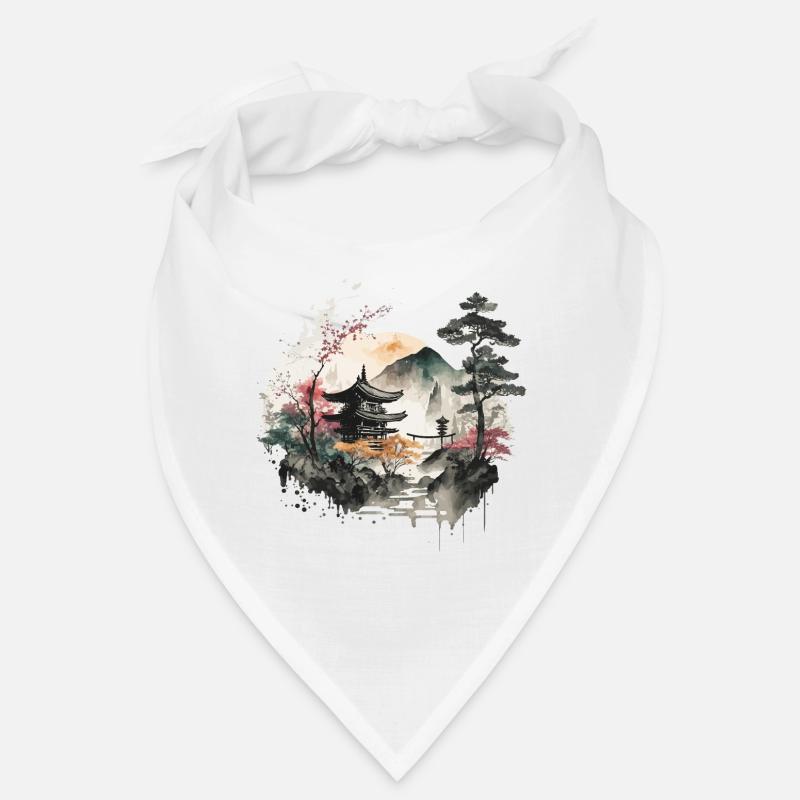 Sakura - Bandana - Weiß