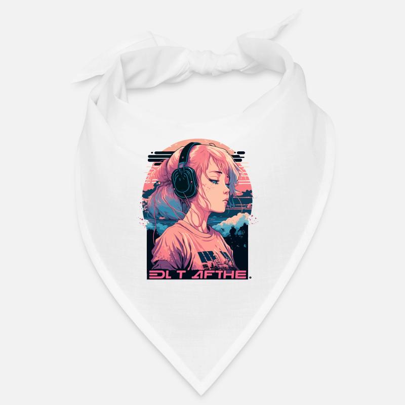 Trauriges Mädchen Bandana