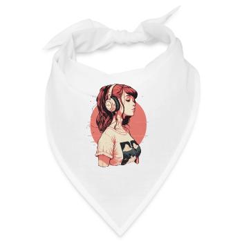 Lofi - Bandana - Weiß - Vorne