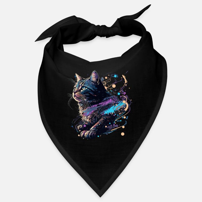 Cat Artwork Bandana