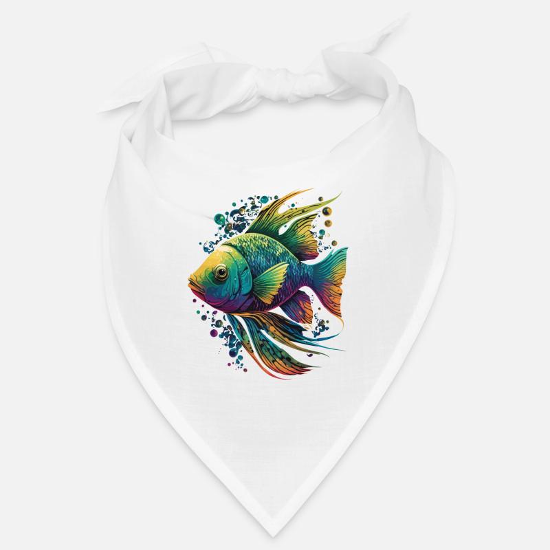 Colorful Fish Bandana