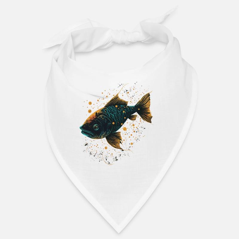 Japanese Fish Bandana