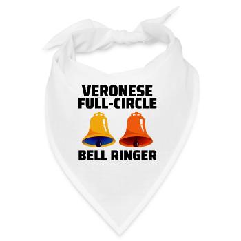 Veroneser Vollkreis Glockenläuter Hobby - Bandana - Weiß - Vorne