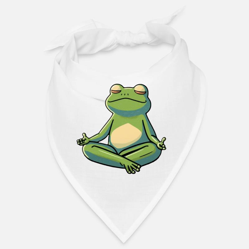 Grenouille douce - Bandana - blanc