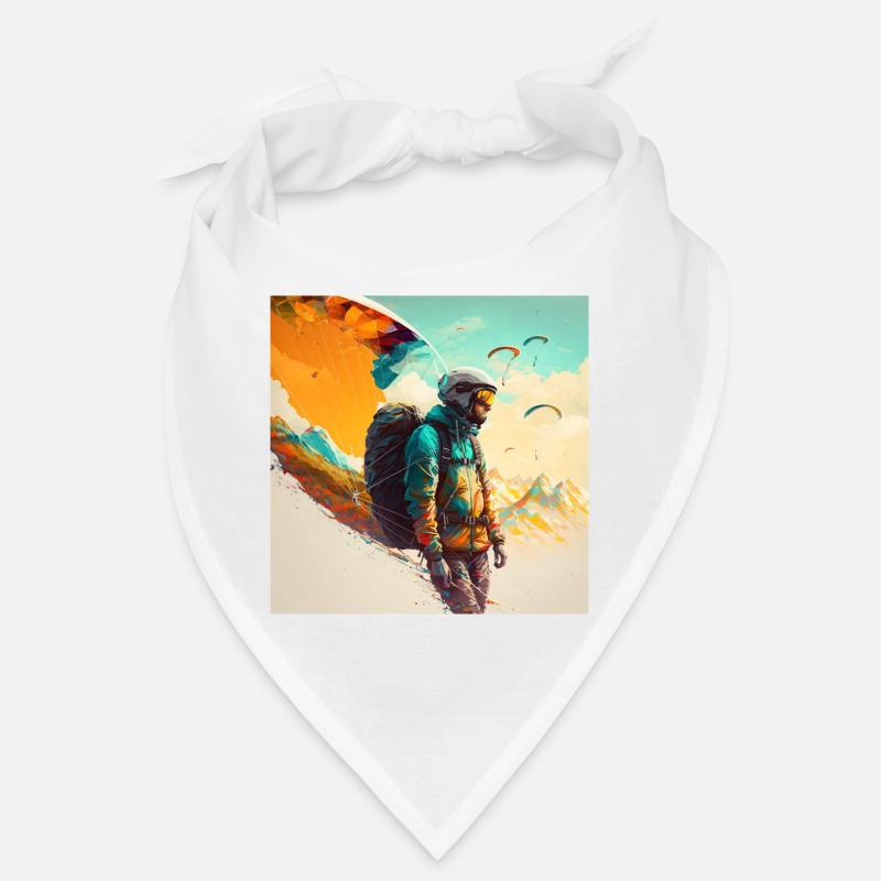 Paragliding - Bandana - white