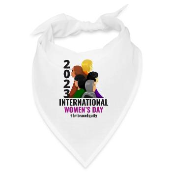 Internationaler Frauentag 2023 8. März - Bandana - Weiß - Vorne