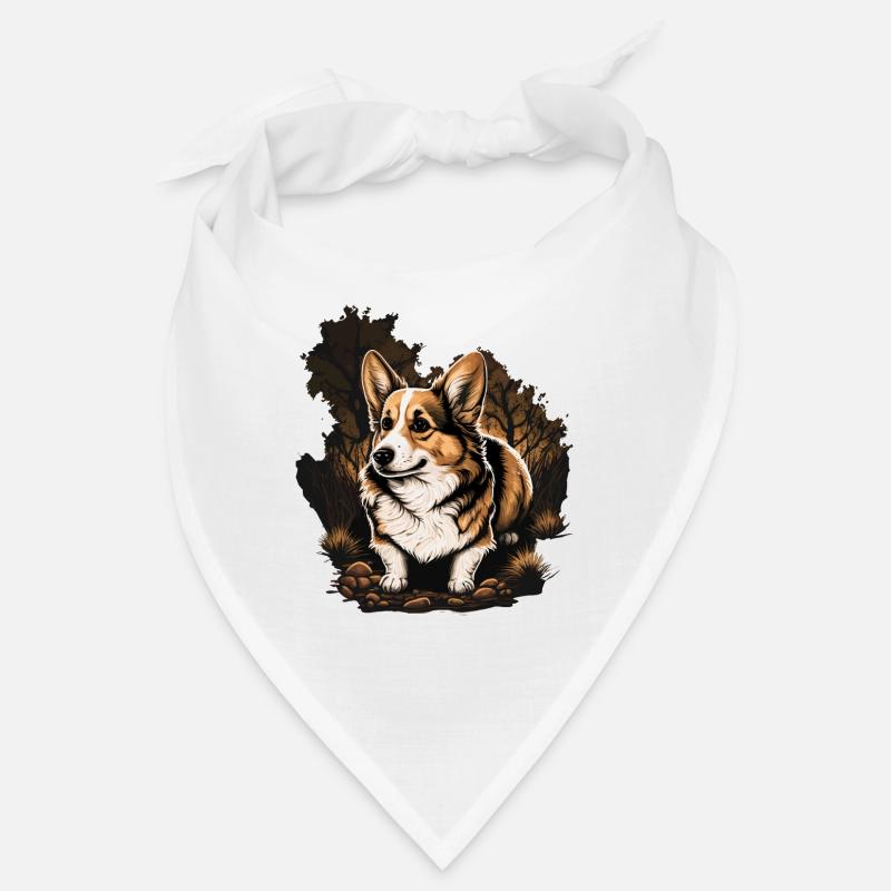 In den Wald Corgi Bandana