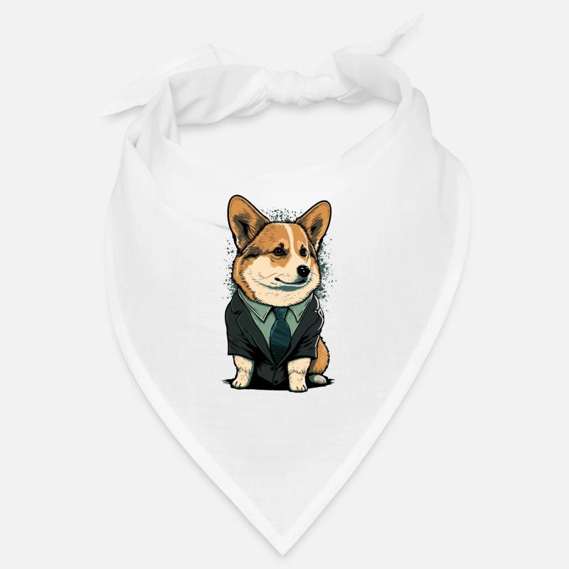 Corgi Dressedup Bandana