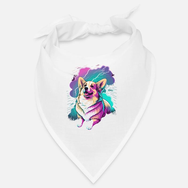 Corgi espiègle Bandana