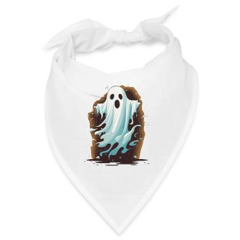 Halloween Geist - Bandana - Weiß - Vorne