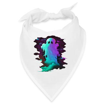 Geist im Nebel - Bandana - Weiß - Vorne