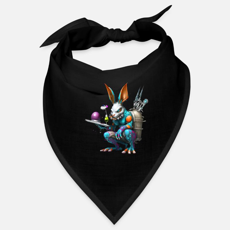 Future Technology Rabbit Bandana