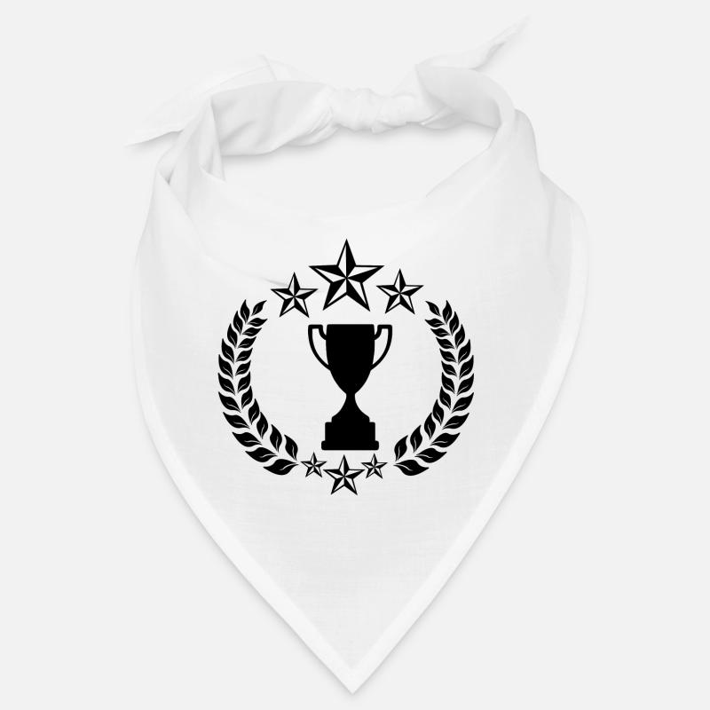 Lorbeerkranzstern oder Pokalsieger Bandana