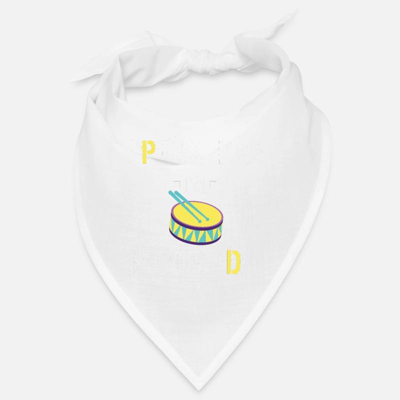 J Peux Pas J ai Batucada - Bandana - blanc