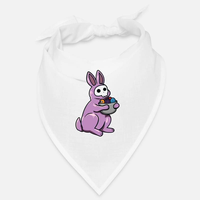 Gothic Rabbit Gothic Rabbit Gothic Easter Emo Goth Bandana