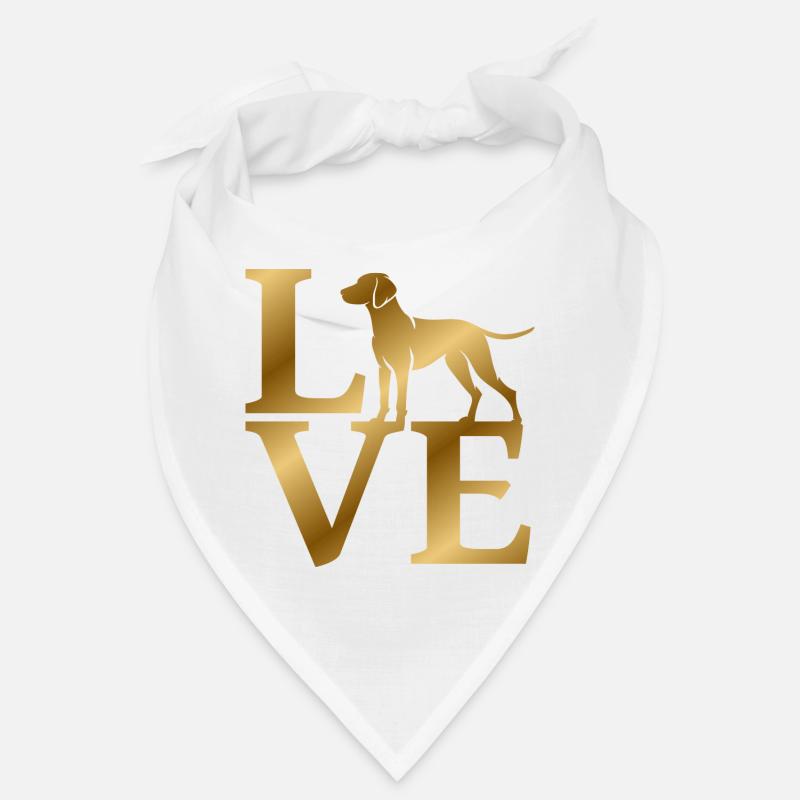 Love Magyar Vizsla Bandana