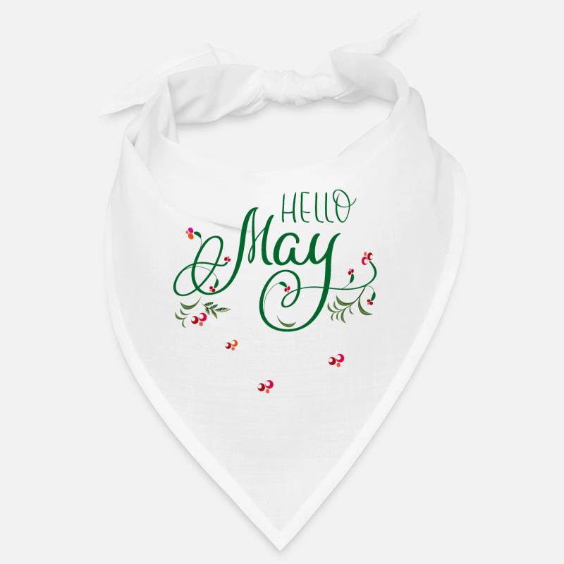 Mai, mois, printemps Bandana