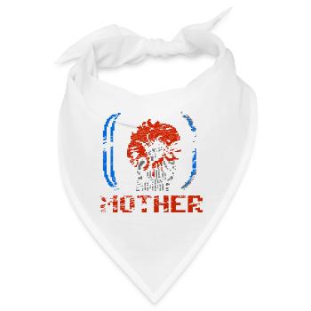 Muttergehirn - Bandana - Weiß - Vorne