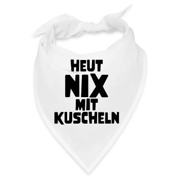 Kuscheln - Bandana - Weiß - Vorne