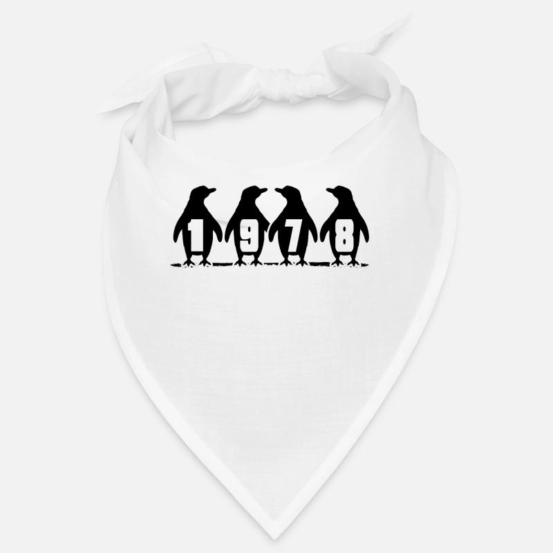 1978 pinguin geburtstag eisbader jubiläum party Bandana