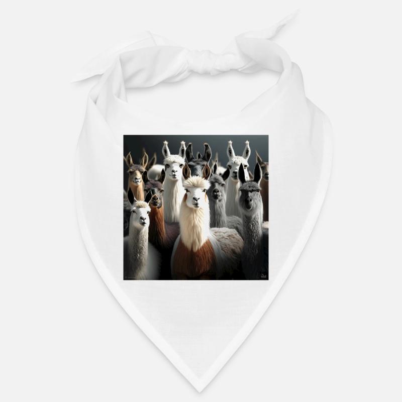 Modèle de lamas Bandana