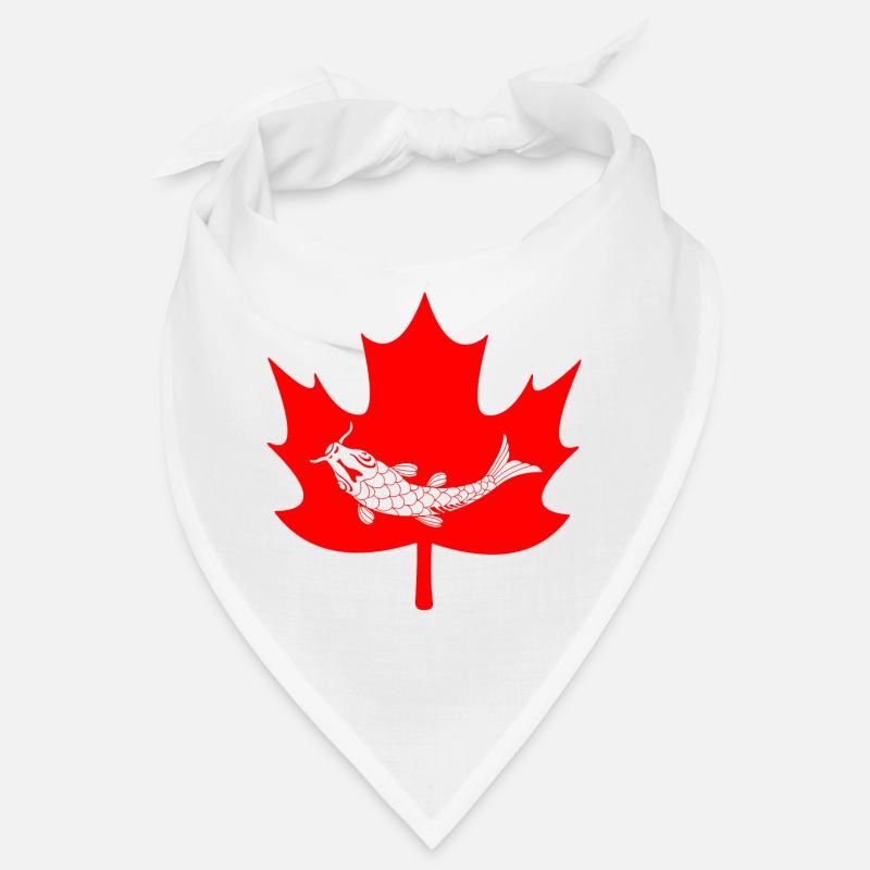 Canada maple leaf fish logo Bandana