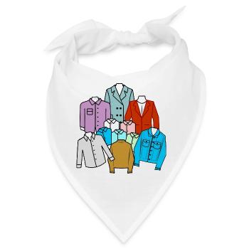 Bekleidungsgeschäft 03 - Bandana - Weiß - Vorne