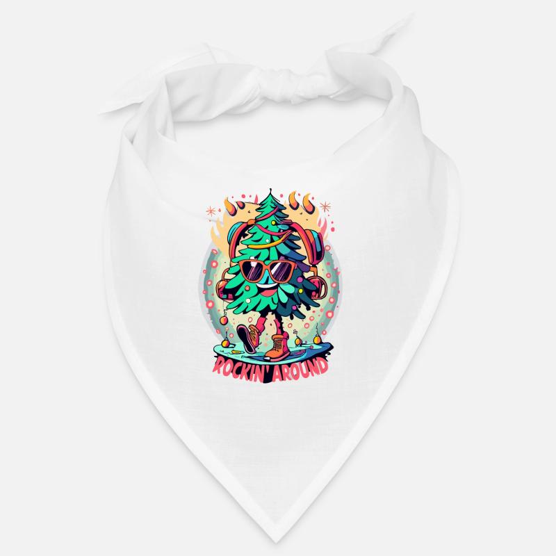 Rock n Roll Weihnachtsbaum! - Süßes Geschenk Bandana