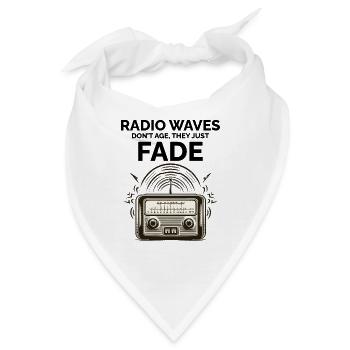 Ewige Funkwellen Vintage Amateurfunk Amateurfunk - Bandana - Weiß - Vorne