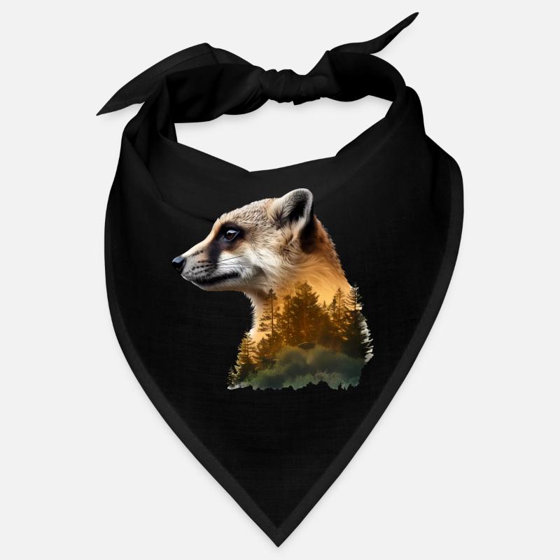 Erdmännchen Bandana