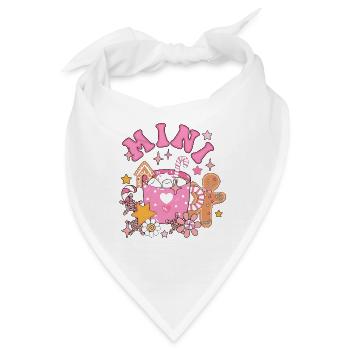 Weihnachten - Bandana - Weiß - Vorne