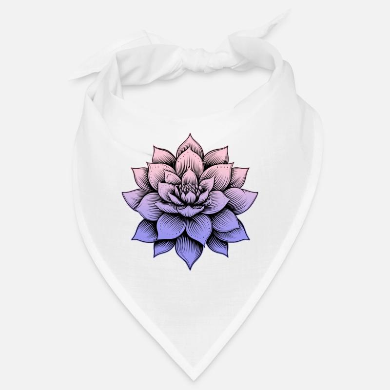 Fleur de lotus Bandana