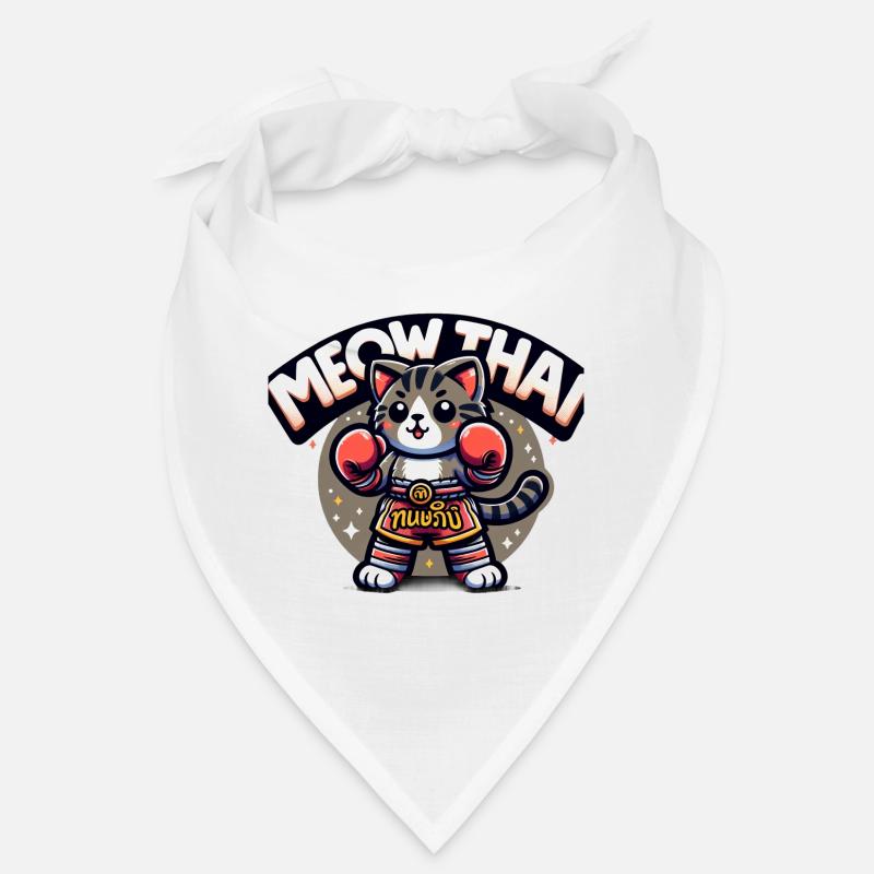 Mixed Martial Arts Meow Thai Muay Thai Cat Bandana
