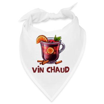 Wintersport, Glühwein, Winterurlaub - Bandana - Weiß - Vorne
