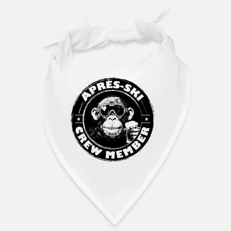 Monkey Après Ski Team Saying Bandana