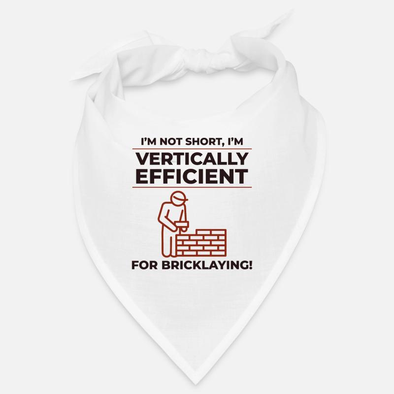 Bricklayer Bricklaying Vertical Efficiency Job Bandana
