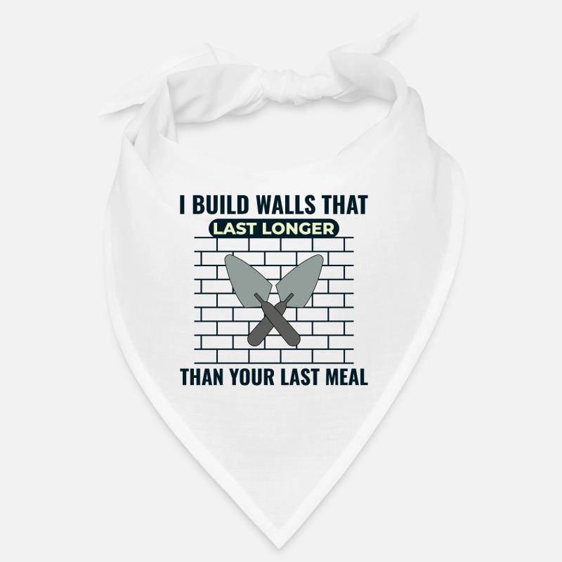 Maçon maçon Construction Travaux Constructeurs De Murs Bandana